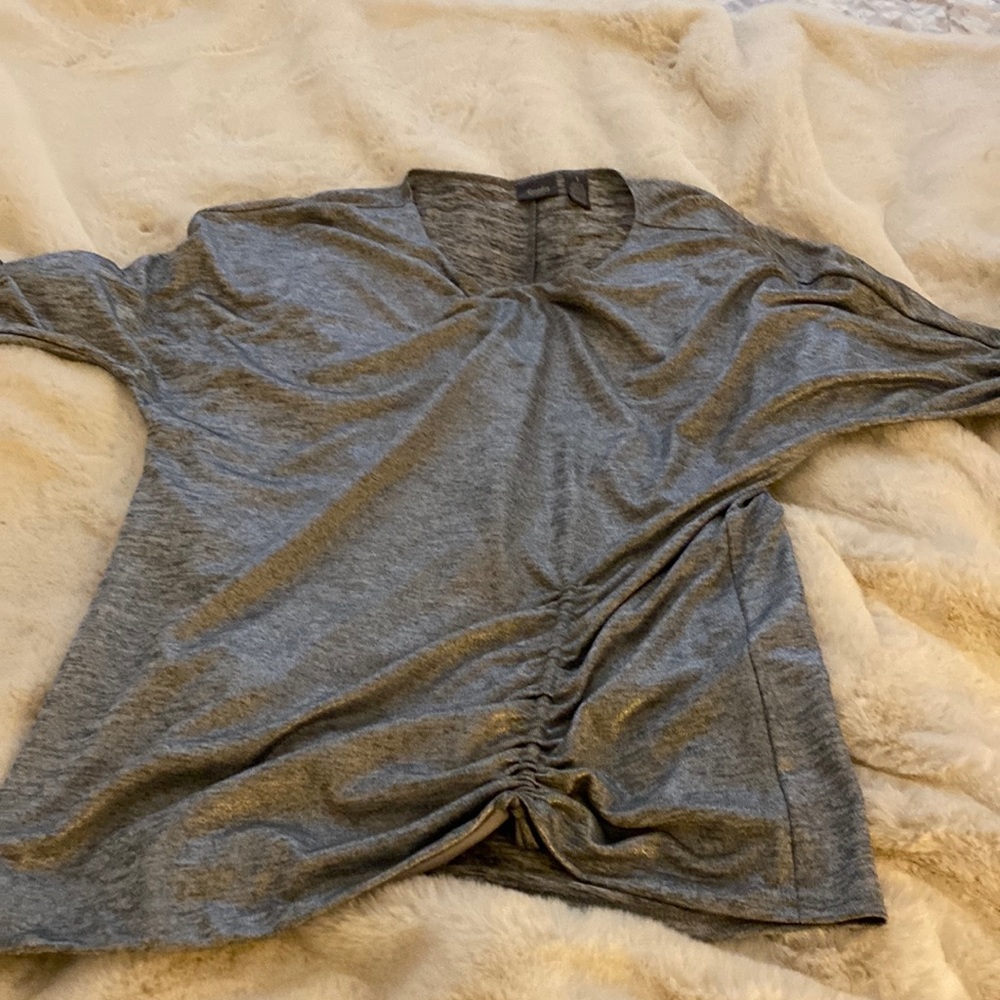 Silvery shimmer Top